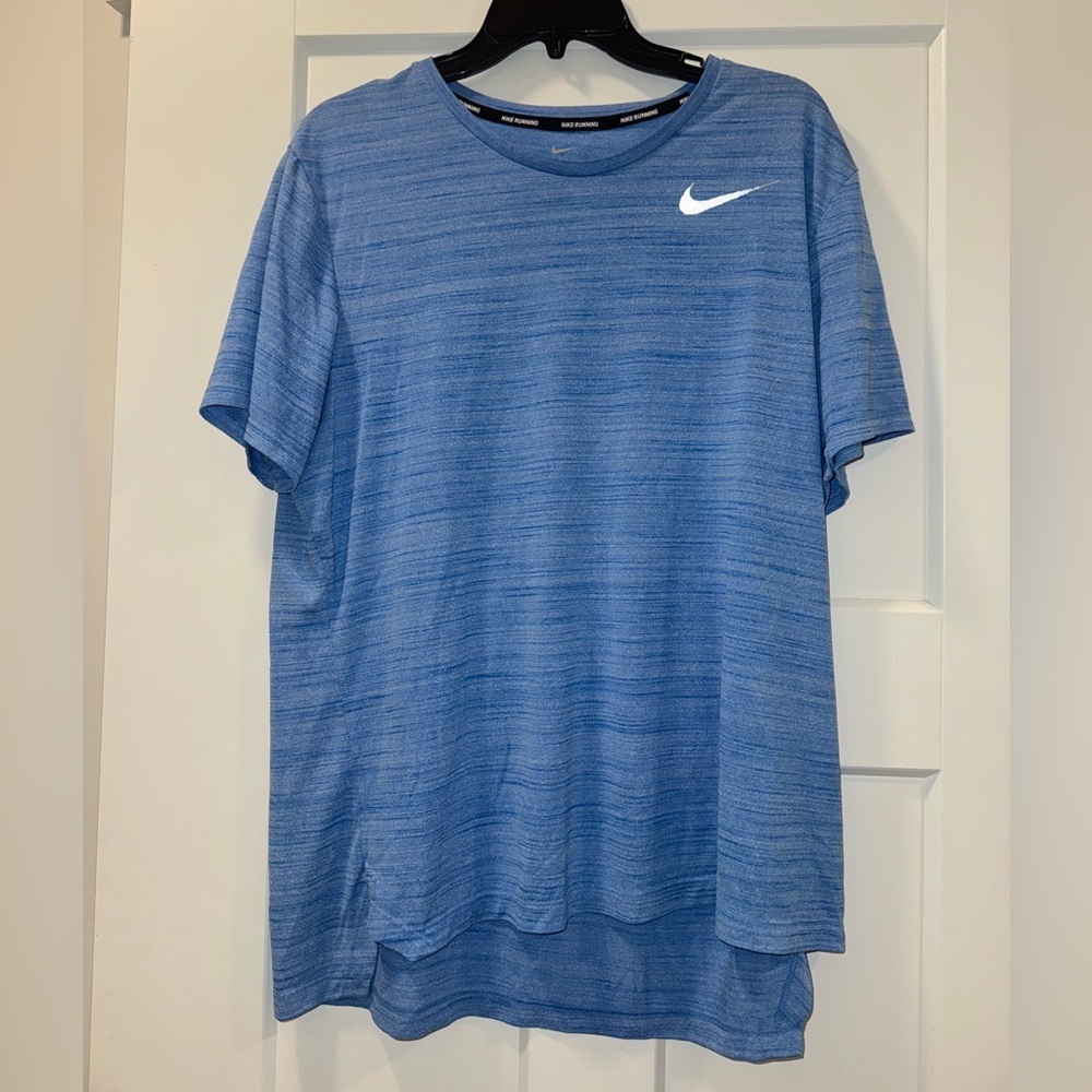 Nike blue running shirt size XL
